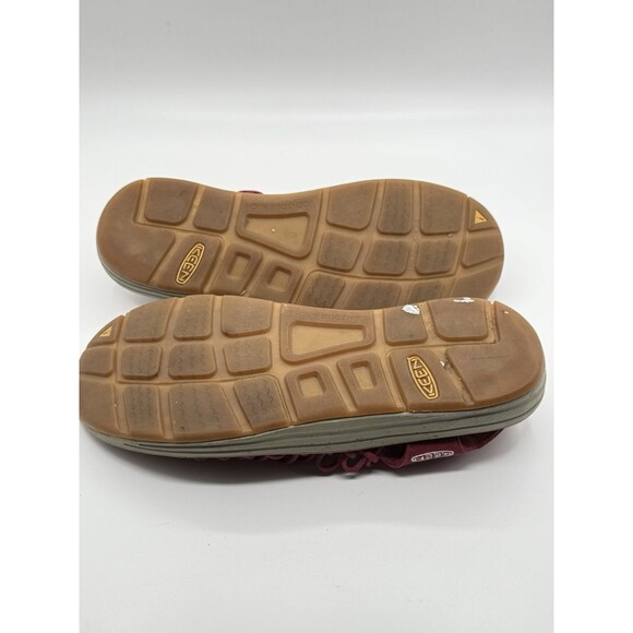 Keen Uneek Sport Sandals Trails Nylon Outdoor Comfort Womens Size 11 Maroon - Picture 4 of 4